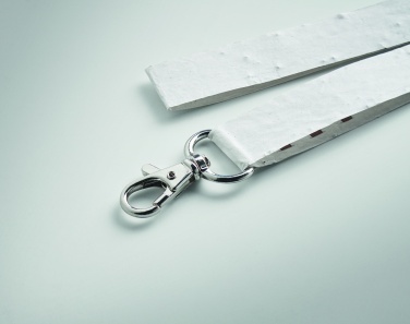 Logotrade advertising product image of: Seed paper lanyard w/hook